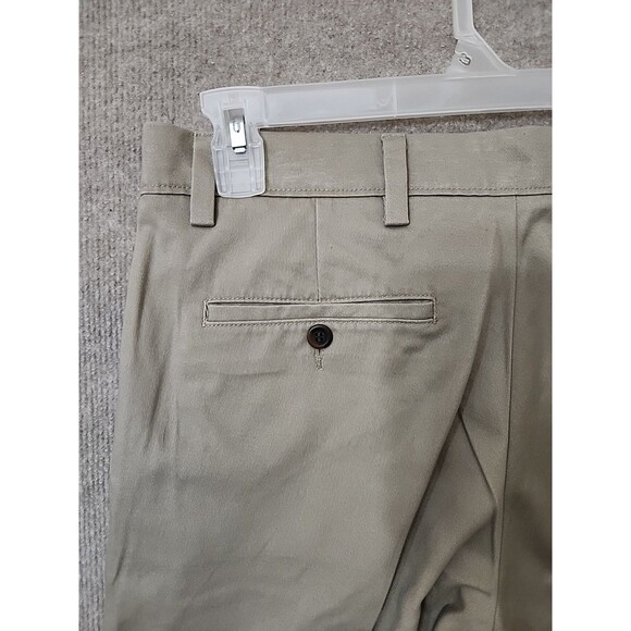 Dockers Easy Khaki Pants Mens 32x34 Tan Straight Performance Stretch NEW - Picture 5 of 10